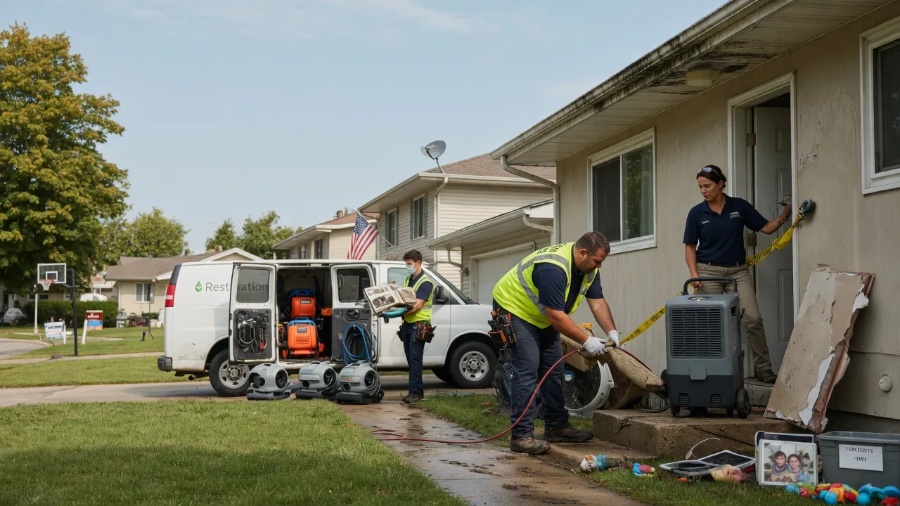 Water Damage Restoration in Moss, TN near me